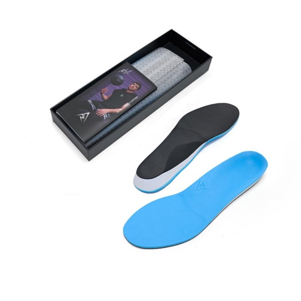 RIGORER Austin Reaves Basketball Insoles Men Athletic Shoe Inserts Sport Performance Cushioning High Arch Support Shock Absorption Running Insoles for Ball Shoes (44.5)