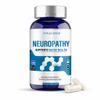 Nerve Savior for Neuropathy, 600mg Alpha Lipoic Acid with 300mg Benfotiamine, Nerve Support Supplement for Feet Hands Legs Tingling and Discomfort, 120 Capsules view 1