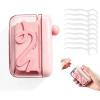 Automatic Floss Dispenser,Portable Dental Floss Holder with 10 Floss-Picks,Automatic Floss-Picks Organizer,Refillable Travel FlossDispenser Case for Dinners,Dating,Travel, Hotels,Restaurant view 1