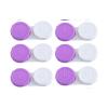 Alianm Contact Lens Cases 40pcs Case Lenses Eye Lenses Set Colored Pupils Case Contact Lenses Box(5-Purple) view 1