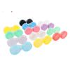 Alianm Contact Lens Cases 100PCS Contact Lens Cases Contact Lens Holder Box Left/Right Eyes Contact Lens Container(Transparent Green) view 2