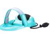 Machify Neck Restorer, Manual Cervical Traction Device for Neck Pain Relief, Portable U- Neck Stretcher Exerciser, Reduce Pressure, Improve Sleep, Blue view 1