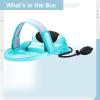 Machify Neck Restorer, Manual Cervical Traction Device for Neck Pain Relief, Portable U- Neck Stretcher Exerciser, Reduce Pressure, Improve Sleep, Blue view 4