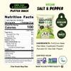 CauliPuffs - Corn, Rice, and Cauliflower Gluten Free Puffed Snack (30 x 0.75oz Bags, Vegan Salt & Pepper) view 3