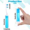 Auteonsa 4 PCS Travel Tooth Brushes, Mini Travel Toothbrush Soft Bristle with Cover, Portable Folding Toothbrush for Camping Hiking Home view 4