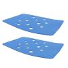 Leftwei 2PCS Shower Bench Cushion Cover, Self Adhesive Non Slip Chair Pad, Warm Waterproofing Shower Pad with Comfortable Design, Ideal for Elderly, Seniors & Disabled view 3