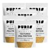 PURIS Pantry Textured Pea Protein, Unflavored Meatless Vegetable Crumbles, Shelf-Stable, Soy & Gluten Free, 21g of Protein, Plant-Based Vegan Meat Substitute, Equivalent to 4.5 Pounds Ground Beef (6 Pack) view 1