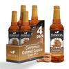 Cinnamon Oatmeal Cookie Syrup by Syruvia 4-Pack, 25.4 fl oz, Wholesale Coffee Syrup Shops, Cafes, Baristas, Bistros, & Beverage Bars, Bulk Kosher & Gluten-Free view 1