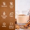 Cinnamon Oatmeal Cookie Syrup by Syruvia 4-Pack, 25.4 fl oz, Wholesale Coffee Syrup Shops, Cafes, Baristas, Bistros, & Beverage Bars, Bulk Kosher & Gluten-Free view 4
