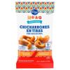 Mercado Red Pepper Seasoned Pork Cracklin Strips, Spicy Crunchy Pork Rinds, Keto Friendly, High Protein, Low Carb Snack, 3.5 oz, Pack of 4 view 3