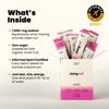 doingwell Raspberry Electrolyte Packets Sugar Free, Hydration Packets, Electrolytes Powder Packets with Sodium Potassium Magnesium, Electrolytes Powder No Sugar, Keto Vegan, 30 Hydration Sticks view 3