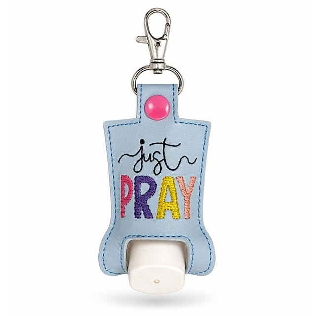 Just Pray Inhaler Holder Key Fob