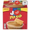 Creamy Peanut Butter Snack Cups 36 Count Pack Single-Serve Portions for On-The-Go Snacks view 1