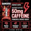 BANGERS! Caffeinated Potato Chips Variety Pack | 6 Bags - Hot Mamba, Paradise, Barbeque | 50mg Caffeine Per Bag | Bold Flavored Energy Chips for Late Nights, Long Shifts, Road Trips & On-the-Go | Real Potato Chips | 2.5 oz Each (Pack of 6, Variety) view 2
