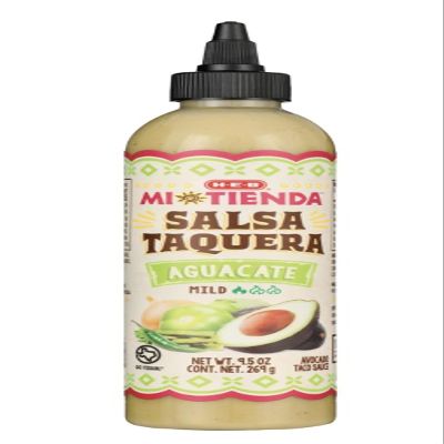 HEB Mi Tienda Salsa (Taquera Aguacate Mild 9.5oz)
