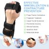 Resting Hand Splint Left & Right Adjustable Night Wrist Brace with Finger Separators for Carpal Tunnel, Arthritis, Tendonitis, Post-Injury Recovery Breathable Hand Support for Straightening Fingers (Large Right) view 2