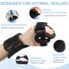 Resting Hand Splint Left & Right Adjustable Night Wrist Brace with Finger Separators for Carpal Tunnel, Arthritis, Tendonitis, Post-Injury Recovery Breathable Hand Support for Straightening Fingers (Large Right) view 4