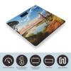 African Landscape with Nile River And Giraffe Scale for Body Weight Highly Accurate Digital Bathroom Body Scale Bright LCD Display & Large Clear Numbers Tempered Glass Safe Rounded Corners for Home Us view 3