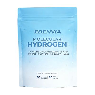 EDENVIA Molecular Hydrogen Water Tablets with Magnesium, 30 Count