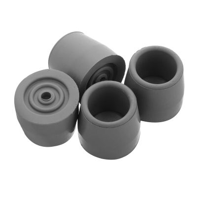 Walker Glides 10pcs Walker Tips Replacement Accessories Rubber Anti-Slip Feet for Walkers Canes Crutches Standard Mobility Aids Glide for Seniors Safety Stability