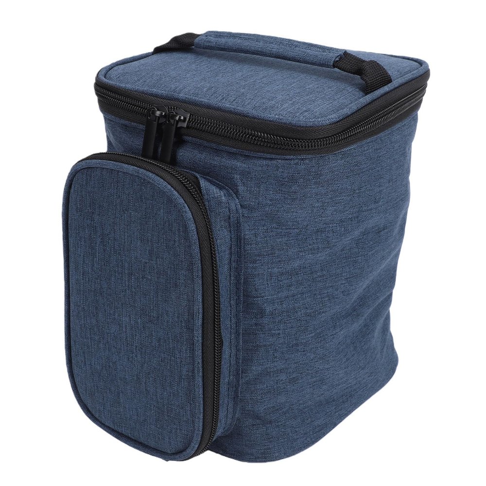 Yobadam Water Flosser Carrying Bag, Oxford Fabric Storage Bag, Travel Storage with 2 Sections & Soft Padding, Ideal for Travel & Camping Trips