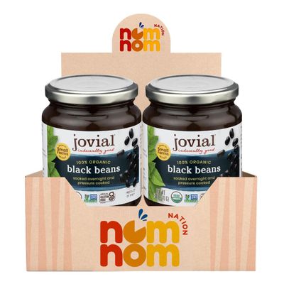 Black Beans 13oz Can Canned Black Beans for Cooking Pantry Staple for Soups, Rice and Bowls Pair with Lentils, Chickpeas, Chia Seeds, 2 pack with Refrigerator Magnet