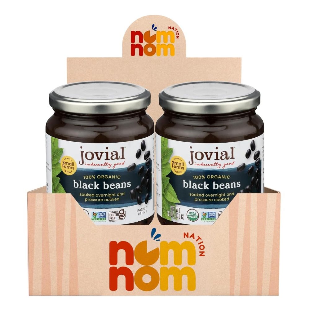 Black Beans 13oz Can Canned Black Beans for Cooking Pantry Staple for Soups, Rice and Bowls Pair with Lentils, Chickpeas, Chia Seeds, 2 pack with Refrigerator Magnet