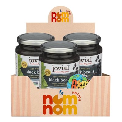 Black Beans 13oz Can Canned Black Beans for Cooking Pantry Staple for Soups, Rice and Bowls Pair with Lentils, Chickpeas, Chia Seeds, 3 pack with Refrigerator Magnet