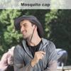 Garments, Mosquito Head Net Hat, Sun Hat Bucket with Hidden Net Mesh Protection from Bug Bee Midge Head Cover for Men Women Dark Grey view 3