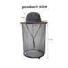 Garments, Mosquito Head Net Hat, Sun Hat Bucket with Hidden Net Mesh Protection from Bug Bee Midge Head Cover for Men Women Dark Grey view 4