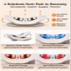 UOKUZU Lumbar Traction Device for Sciatica Pain Relief Devices, Lower Back Massager, 5-in-1 Spine Decompression & Red Light Care for Lower Back Pain, Herniation, 15 Mins Auto-Off view 3