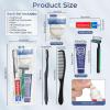 50 Pack Travel Toiletry Kit Bulk, 6-in-1 Disposable Personal Hygiene Kit view 2