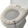 Premium Bathroom Toilet Cover with Ergonomic Handle Fiber Fabric NonSlip Design Suitable for Winter Family Use Bathroom Accessories view 3