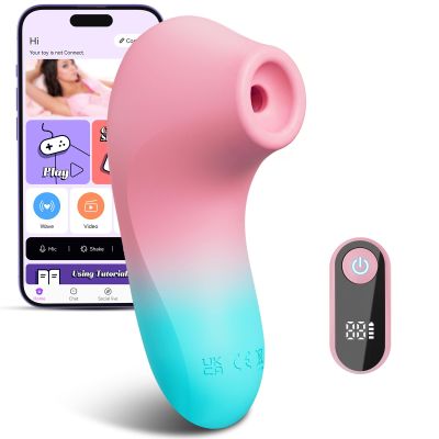 2026 Nipple Viboators for Women, Licking & Vibration & Thrusting Jelly Lips Tongue, Sucker Toys JVE40 (Pink)