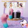 2026 Nipple Viboators for Women, Licking & Vibration & Thrusting Jelly Lips Tongue, Sucker Toys JVE40 (Pink) view 3