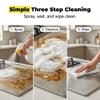 VLZLQ Kitchen Heavy Oil Cleaner Spray, 3.38 Oz Clean Up Kitchen Oil Stains, Effective Multi-Purpose Cleaner for Cleaning Kitchen, Oven, Stove, Range Hood, Sink (1set) view 4