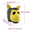 Party Mask, Portable Design with Pull Tab (USK2) (Yellow) view 2