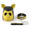 Party Mask, Portable Design with Pull Tab (USK2) (Yellow) view 3