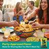 El Nacho Chips Trtla Ms Mango 10 oz (Pack of 3) Avocado Oil Chips Snack with Refrigerator Magnet 4 Items view 4