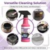Fast-Acting Heavy-Duty Grill Degreaser Spray, 120ml BBQ Grill Cleaner Spray, All Purpose Heavy Duty Cleaner for Burnt Food & Grease (2 PCS) view 4