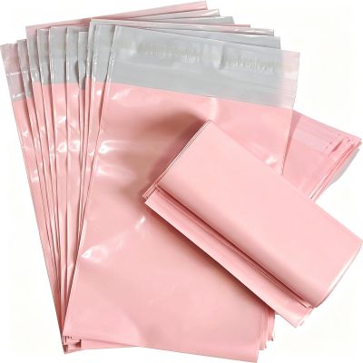 200 PCS Sanitary Napkin Disposal Bags, Self-sealing, Odor-proof, Rectangular, Plastic, 12 x 6.7 Bags for Feminine Hygiene, Personal Waste, or Pet Waste (Pink)