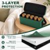 Klyyo Clyro Wind Chimes Storage Bag Hold up to 5 Zaphir Chimes/Accessory for Sound Healing & Meditation Toolkit, 17 x 5 x 8'' Portable Protective Carrying Case with Padded Top and Bottom view 2