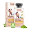 Baby Body Wash & Shampoo 200ml | Head to Toe Gentle Baby Wash with Aloe Vera, Vitamin E & Basil Oil | Mildly Scented Tear-Free Bath for Newborns & Babies view 1
