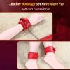 11 Multifunctional Leather Accessories for Couple Fitness Training, Indoor Fun Adjustable Tools, Easy to Carry, Original Gift (Red) view 4