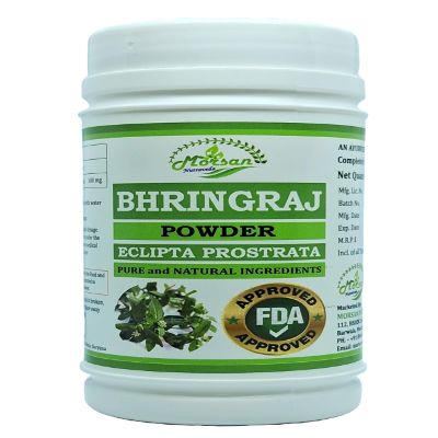 Morsan Nutraveda Bhringraj (Eclipta Alba) Powder for Men and Women | Ayurvedic Herbal Supplement | 100 GMS | Pack of 1