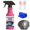 Fast-Acting Heavy-Duty Grill Degreaser Spray, 120ml BBQ Grill Cleaner Spray, All Purpose Heavy Duty Cleaner for Burnt Food & Grease (1 PCS) view 1