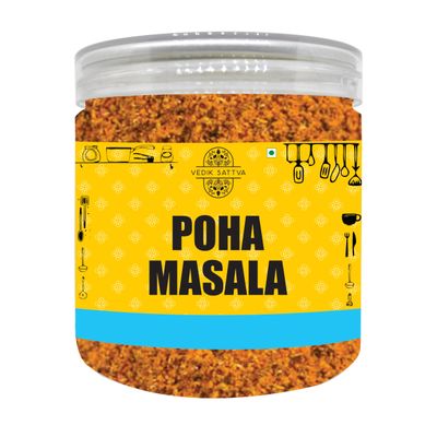 VEDIK SATTVA Poha Masala Authentic Spice Blend for Crispy Snacks