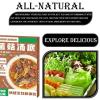 Authentic Health Preservation Hot Pot Soup Base, Mushroom Flavor All-Natural Instant Broth Mix, Traditional Chinese Herbal Soup Starter for Home Cooking view 3