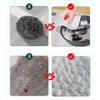 5 Pack Dish Cloths for Washing Dishes, Multipurpose Non-Scratch Reusable & Washable Non-Stick Washing Cloths,5 x 6 Inch Double-Sided Metal Wire Dishwashing Rags for Kitchen Cleaning,Cookware (Black) view 3