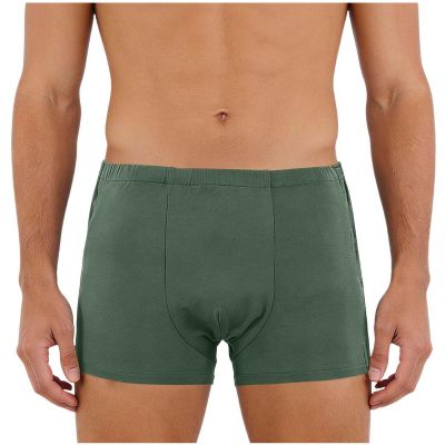 Post Surgery Underwear for Men Tear Away Underwear Adaptive Incontinence Boxers Briefs Soft Recovery Breakaway Shorts Green